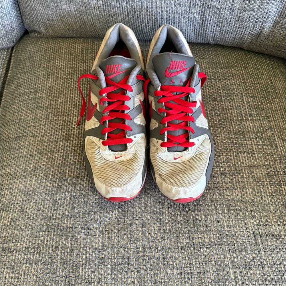 Nike Air Max Red and Gray Men’s 13 - Picture 4 of 6